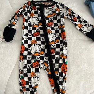 Halloween bamboo sleeper 0-3  months like new